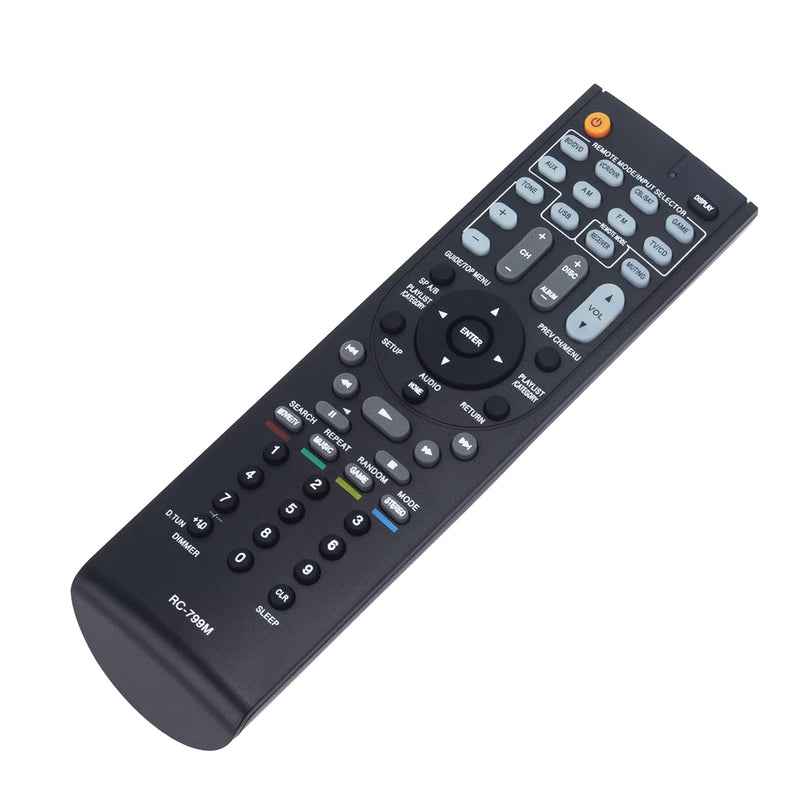 New RC-799M Replaced Remote Control Fit for Onkyo AV Receiver HT-R558 HT-R591 HT-RC330 HT-RC430 HT-S5500 TX-SR309 HT-S5400 HT-R590 TX-SR313 HT-S3500 HT-R391 HT-R558B