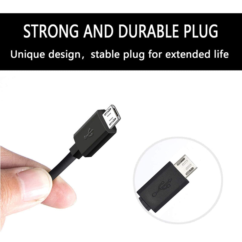 FEIYIU Charger Charging Cable Cord Compatible with for Beats by Dr Dre Studio Solo 3 2 2.0-5FT Powerbeats 3 2 Wireless Headphone Earphone, Pill Speakers Black Blue
