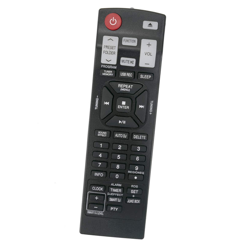 Replacement Remote Applicable for LG Hi-Fi System CM9940 CM9740 CMS9940F/W CM9740 CMS9740F CM9940FB CM8440 CM8440FB CMS8440F CMS8440W CM8340 OM5541 OM5542 OM5541FB OM5540 CM9950 CMS9950F OM7550 OM7550