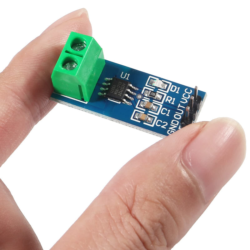 UMLIFE 5pcs ACS712 30A Range Current Sensor Module Detector ACS712ELC 5A 20A 30A Amps Amperage (5A)
