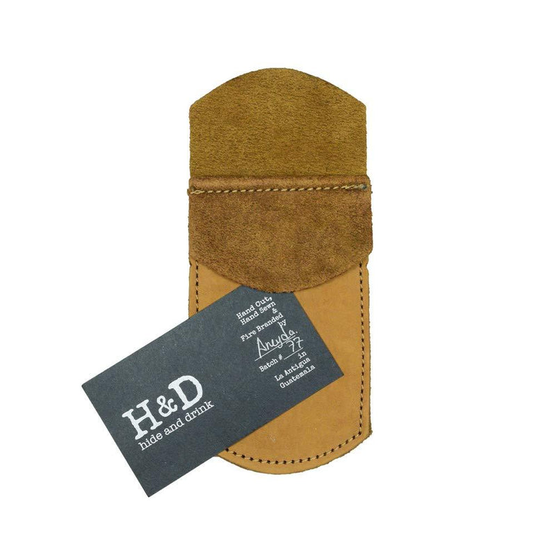 Hide & Drink, Durable Leather Pocket Protector/Pencil Pouch/Office & Work Essentials Pen Holder, Handmade Includes 101 Year Warranty :: Old Tobacco