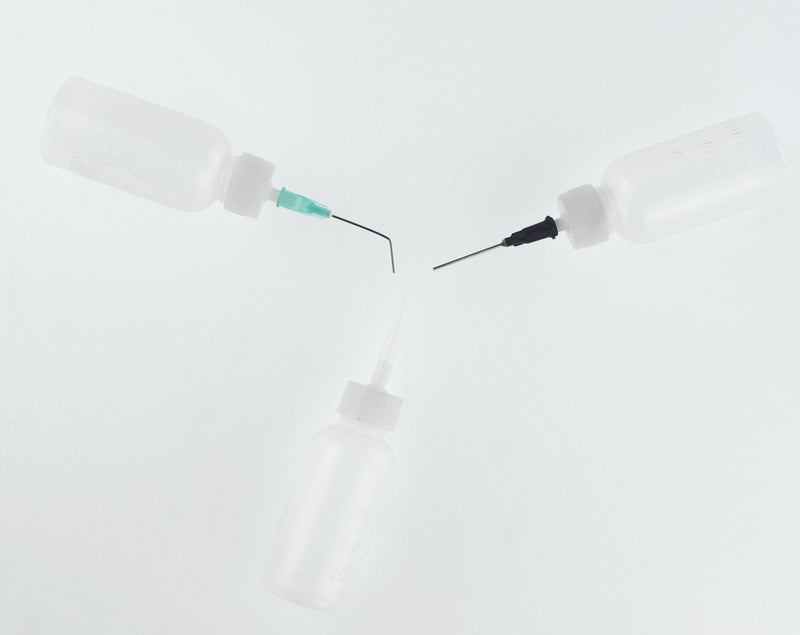 Dispensers Applicator Kit - Syringes,Plastic Squeeze Bottles and Needle Tips,Works for Precisely Delivery Grease,Oil Dispensing,Liquid Glue and Ink