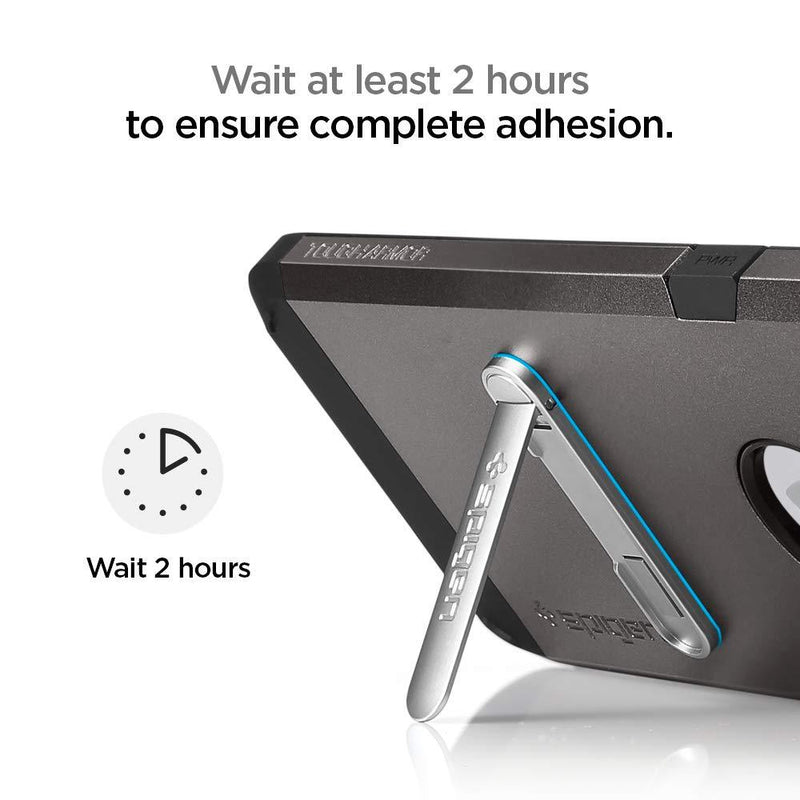 Spigen U100 Universal Kickstand Compatible with Any Cellphone - Silver (US Patent Pending)