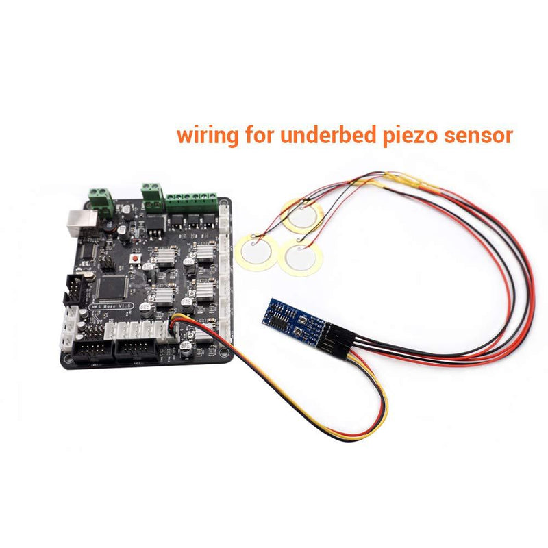 Precision Piezo Z-Probe Kit Piezo-Electric Hotend Z Probe Underbed Piezo Sensor for 3D Printers Revolutionary Auto Bed Leveling Sensor