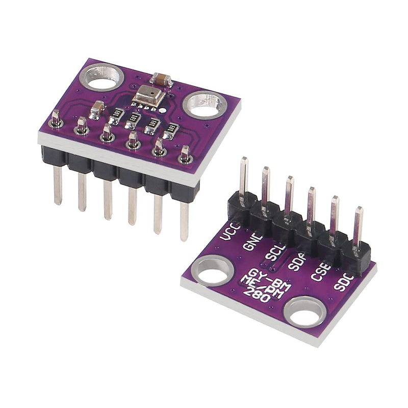AITIAO 10Pcs BMP280 3.3V Atmospheric Pressure Sensor Module High Precision Digital Atmospheric Barometric Pressure Sensor GY-BMP280-3.3 Temperature Sensor Module for Arduino