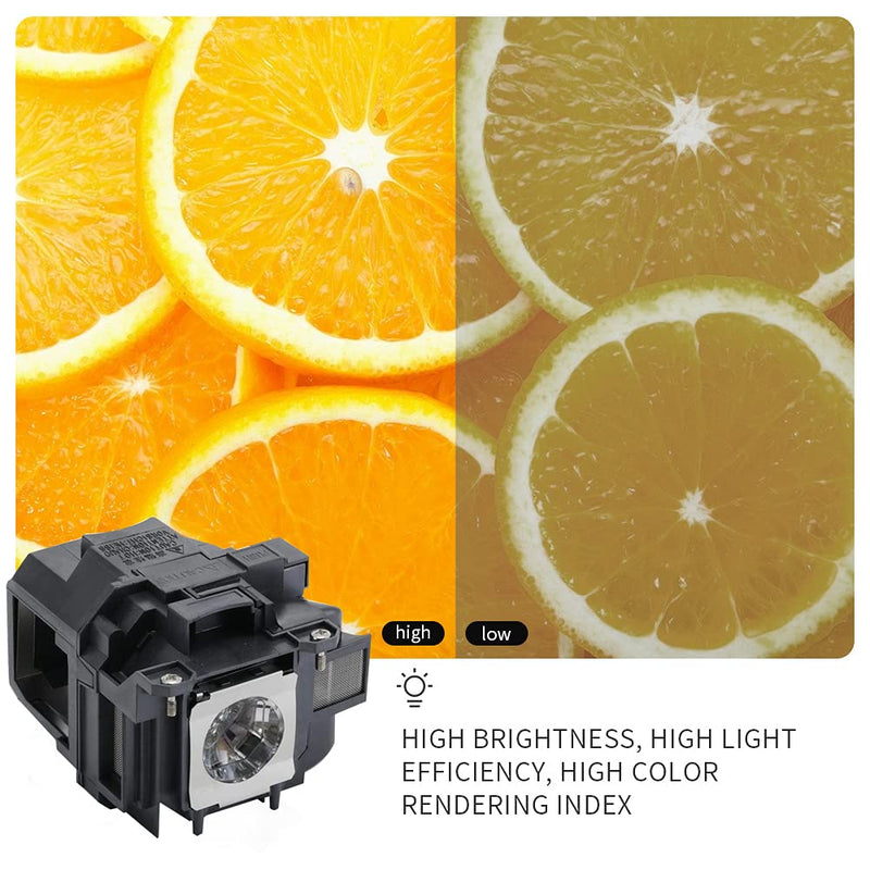 LBTbate ELPLP88 Replacement Bulb V13H010L88 for V13H010L78 EPSON PowerLite Home Cinema 2040 1040 2045 740HD 640 EX3240 EX7240 EX9200 EX5250 EX5240 VS240 VS345 VS340 97H 98H 99WH 955WH Projector