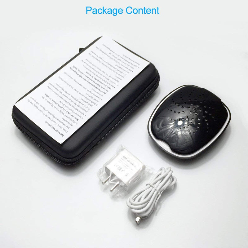 Portable USB Electric Dehumidifier Hearing Aid Dryer,Temperature Range 104~122 Degree,Energy-efficient and Safe