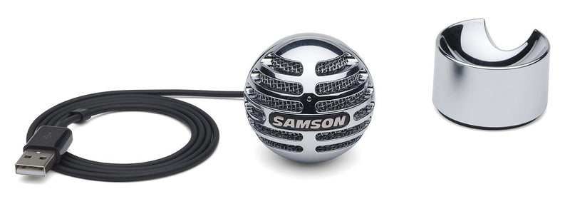Samson Meteorite USB Condenser Microphone, Chrome