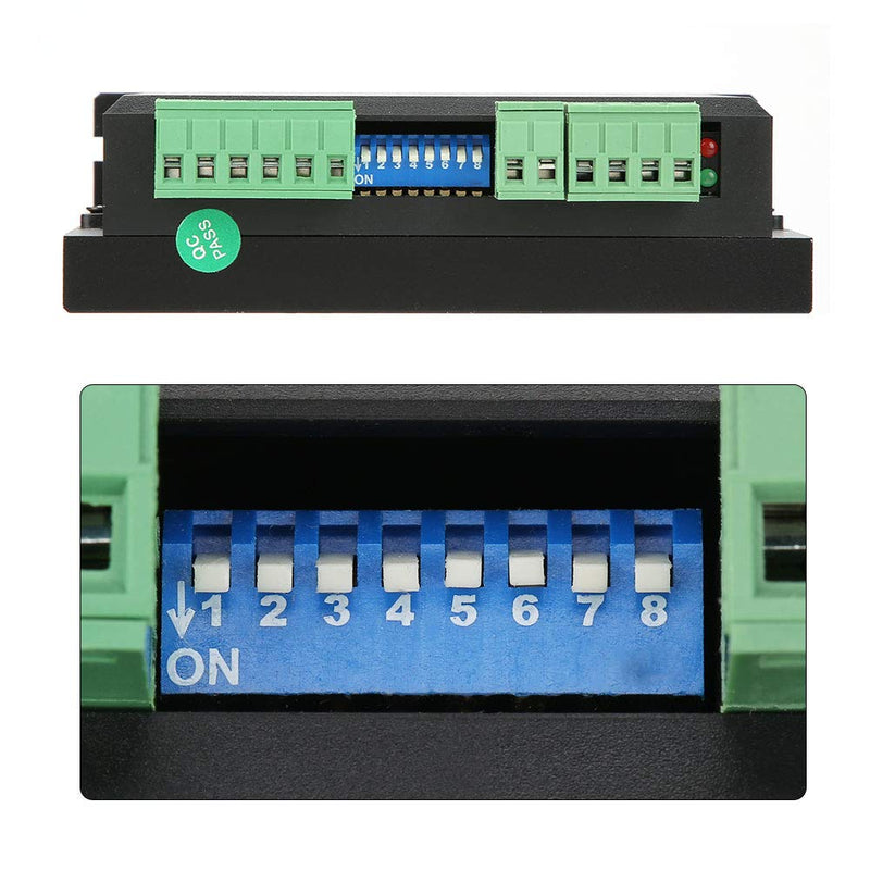 Stepper Driver, Dm542 2 Phase Stepper Motor Driver Dc 18-48v 57/86 Stepper Motor Driver Peak 4.2a