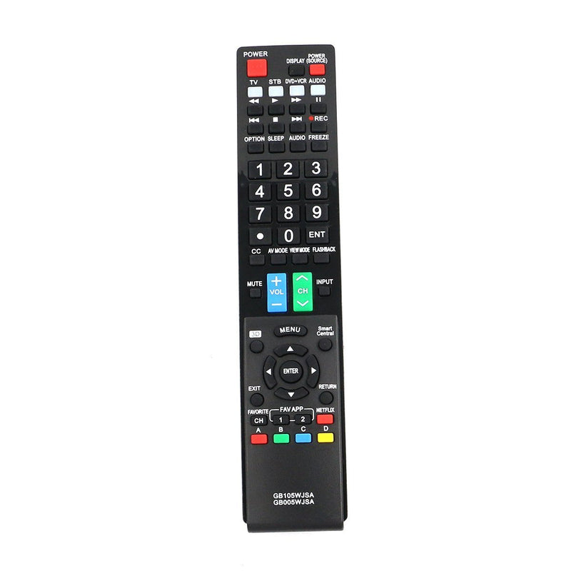 GB005WJSA GB105WJSA Replace Remote Control fit for Sharp TV LC-60LE745U LC-60C8470U LC-70C8470U LC-60LE847U LC-60LE845U LC-80LE844U LC-90LE745U LC-60C7450U LC-70LE847U