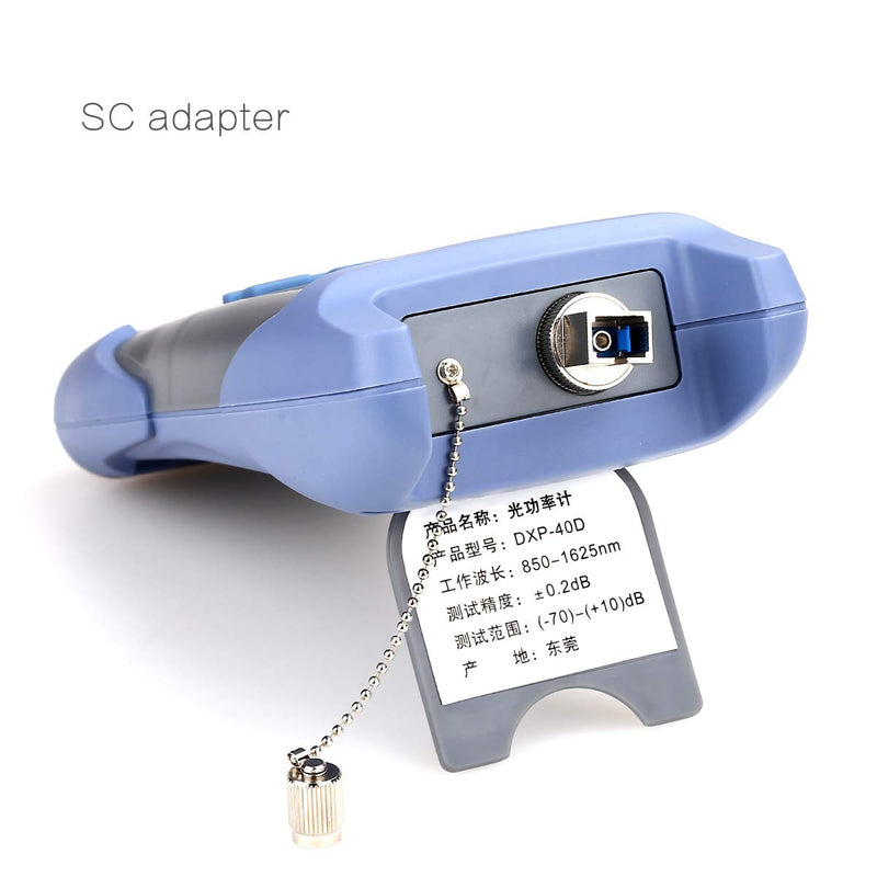Portable FTTH Fiber Optical Power Meter Optic Cable Tester Network with FC SC Interfaces for CATV Test,CCTV Test and Telecommunication
