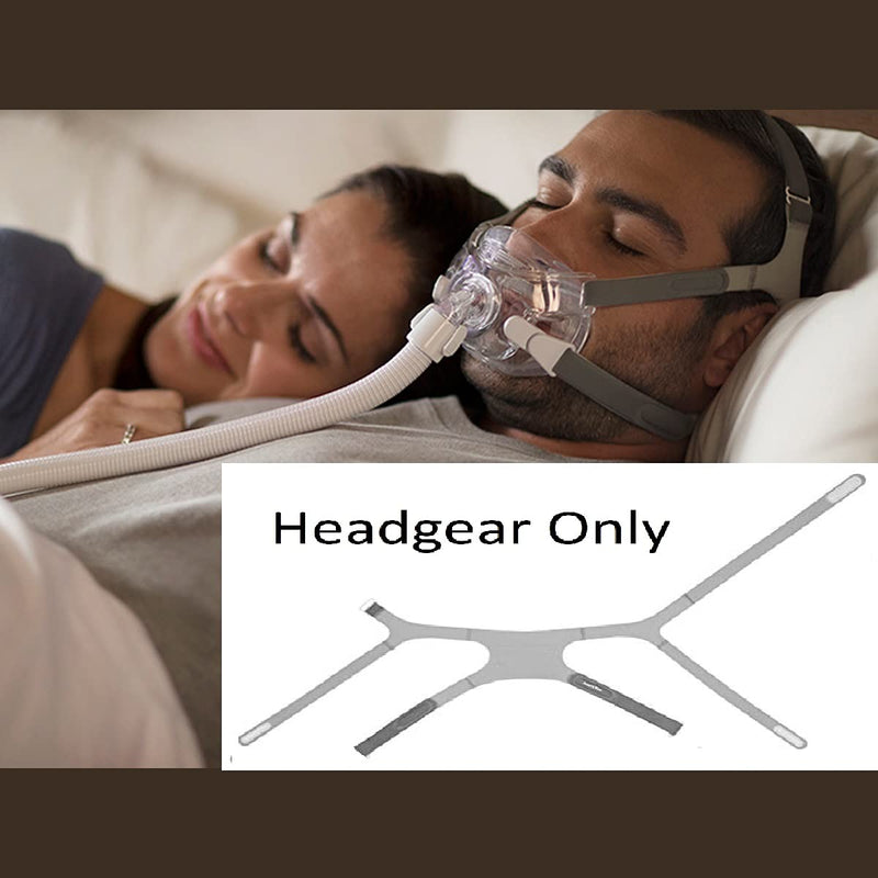 Organic Deal Amara View Head Strap Compatible with Respironics Amara View CPAP Mask - Replacement Straps for Amara View Sleep Apnea Mask - CPAP Headgear Amara View (Mask, Clips Not Included)
