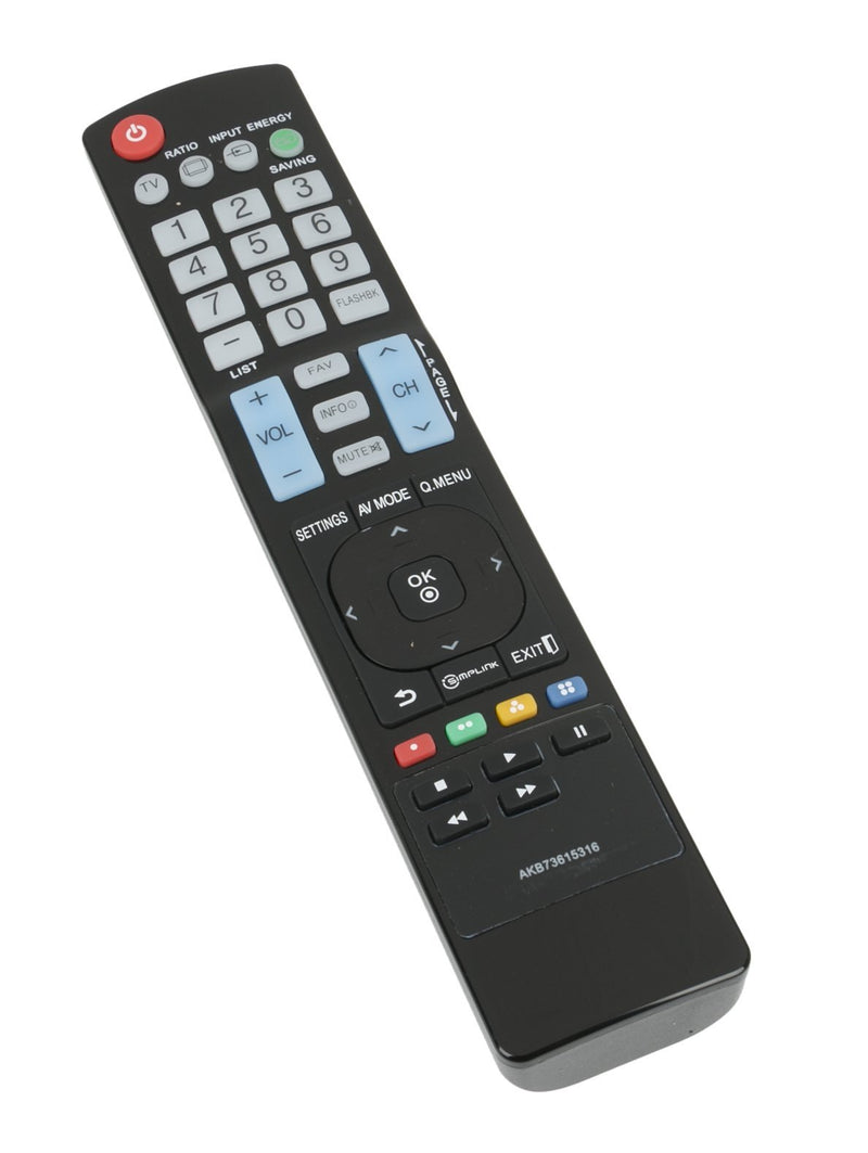 New AKB73615316 Replace Remote for LG TV 32LS5600 37LS5600 42LS5600 47LS5600 47LS4600-UA 60PA5500-UA 47LS460LS4600 50PA5500 50PA6500 55LS4600 55LS5600 50PA4500 50PA4510 50PA400 42PA4900 52PA4900