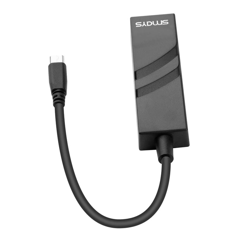 OTG Micro B Ethernet Adapter for Linux Raspberry Pi Zero W, Windows 10 Tablet (Lenovo Miix 2 8), Android Samsung Galaxy Tab Pro 10.1" - Micro USB 2.0 RJ45 10/100 LAN