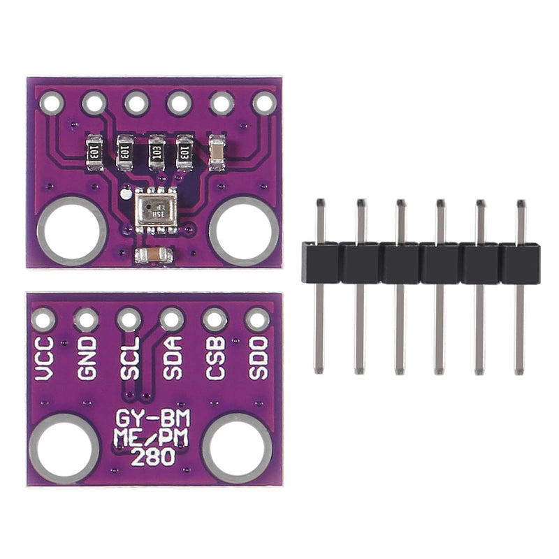 AITIAO 10Pcs BMP280 3.3V Atmospheric Pressure Sensor Module High Precision Digital Atmospheric Barometric Pressure Sensor GY-BMP280-3.3 Temperature Sensor Module for Arduino