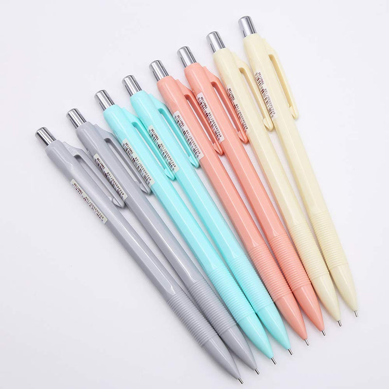 GANSSIA Colorful Series Design 0.7mm Mechanical Pencils Pack of 8 Pcs