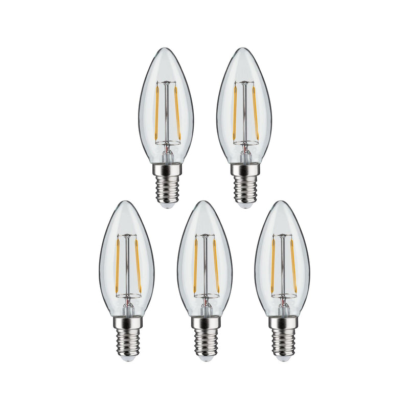 Paulmann 29094 LED EEK F (A - G) E14 candle shape 4.8W warm white (Ø x H) 35mm x 98mm 5pcs.