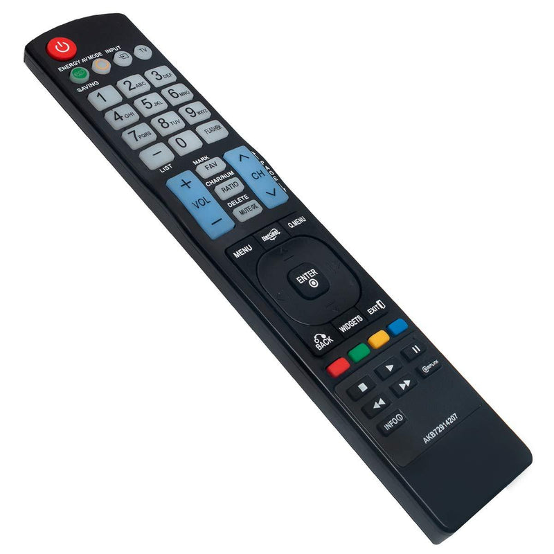 AKB72914207 Replace Remote Control Applicable for LG TV 50PJ350C 32LD550 42LD550 46LD550 52LD550 47LD650 55LD650 32LD550UB 42LD550UB 46LD550UB 52LD550UB 55LD650UA 47LD650UA 50PJ350CUB 42LE5300 42LD450