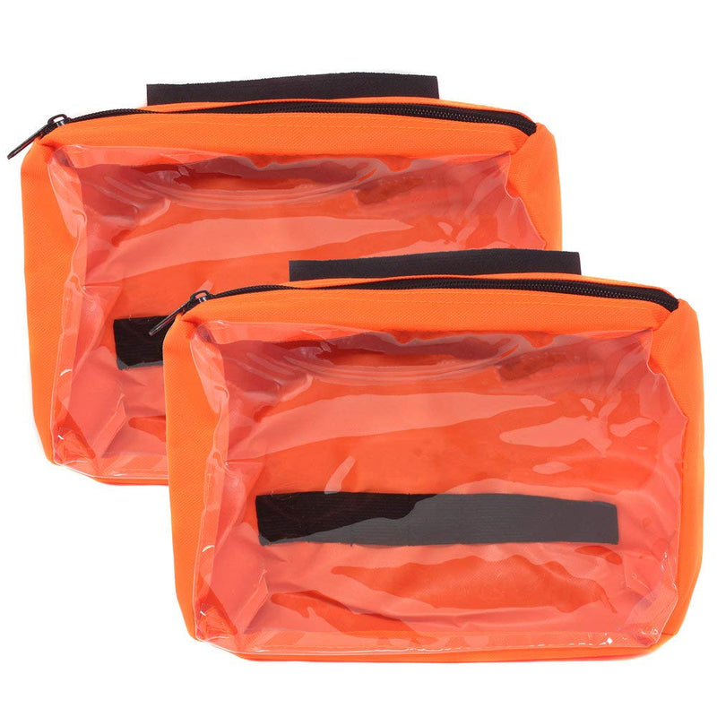 ASA Techmed First Aid Large EMT First Responder Trauma Bag for Home, Office, School, EMTs, Paramedics, First Responders + More (Orange) Orange