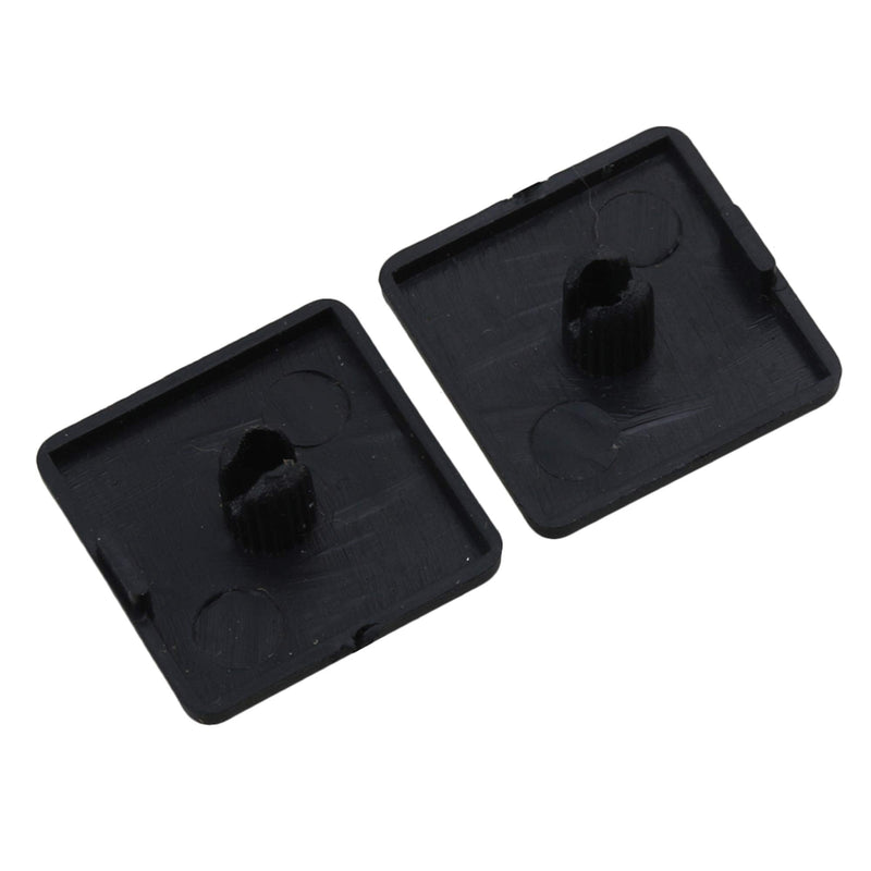 CNBTR European Standard Aluminum Plastic Extrusion End Cap Industrial 20x20mm Pack of 20