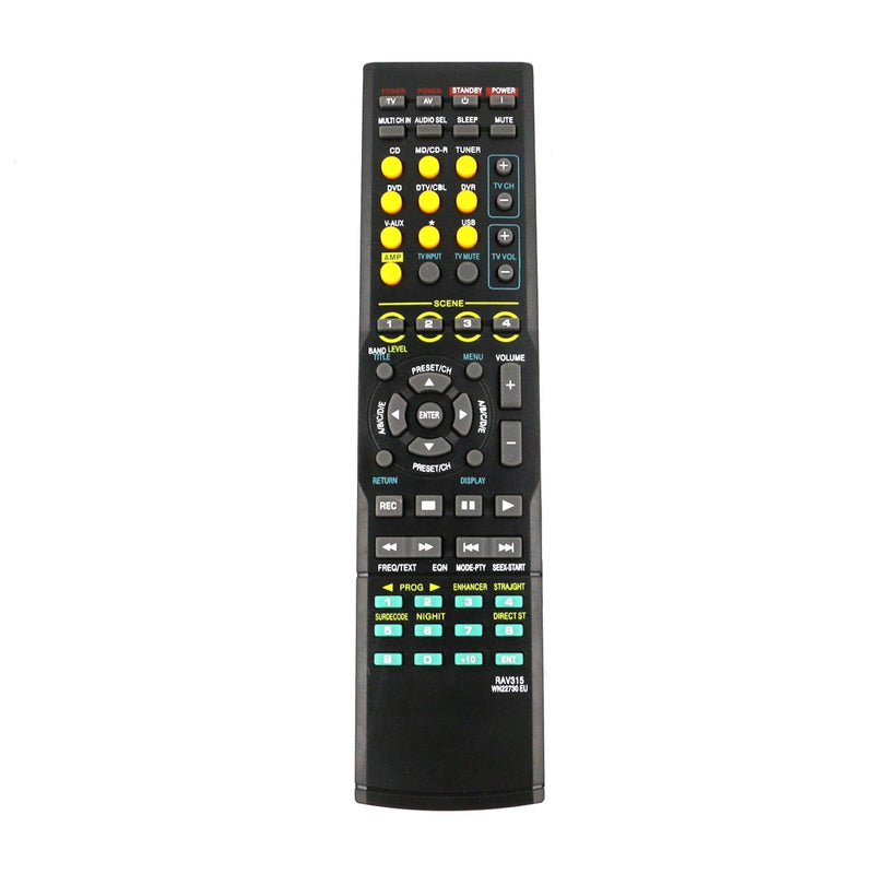 RAV315 Replace Remote Control fit for Yamaha AV Receiver Home Audio RX-V461 RX-V561 377 640 WN22730 EU RAV311 HTR-6040 HTR-6050 HTR-6230