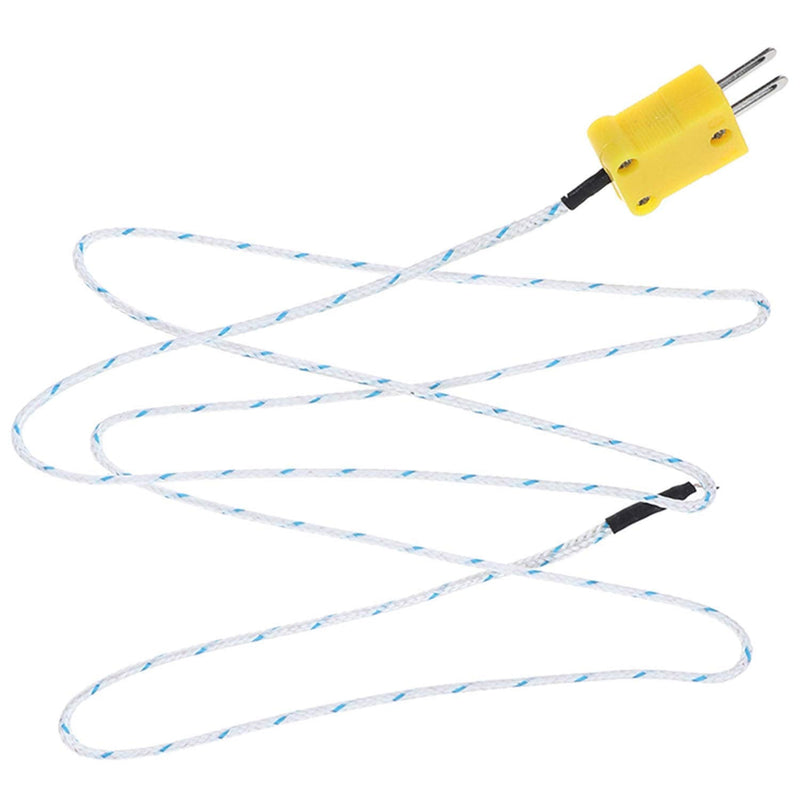 DGZZI K Type Temperature Sensor 1m Measure Range -50~800 Degree Centigrade Mini Connector Thermocouple Probe Tester Line