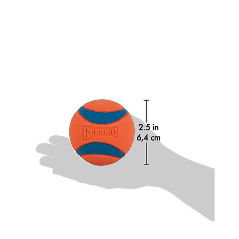 Chuckit! Ultra Ball, Dog Toy, Various Sizes Medium Pack of 2