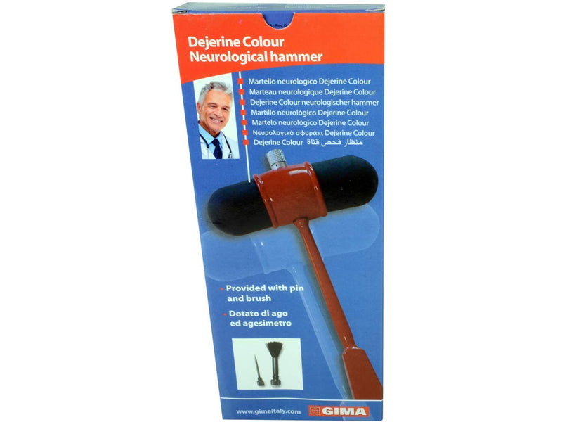 GiMa 31255 Neurological Hammer Dejerine Color, Pack 1