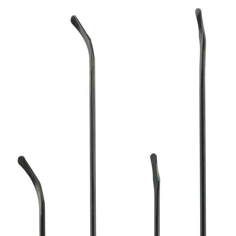 NEIKO 20758A O-Ring and Seal Remover | 4 Pc Contoured Pick and Spoon Tips | Gasket Pry Bar O-Ring Removal Tool