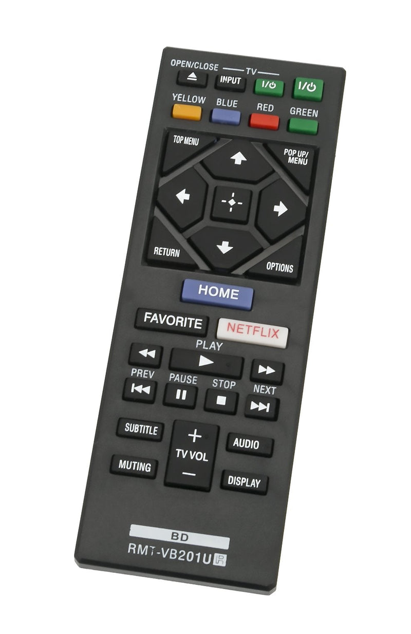 New RMT-VB201U RMTVB201U Replacement Remote Control fit for Sony Bluray Blu-Ray Blu Ray BD Disc DVD Player BDP-S6700 UBP-X700 BDP-BX370 BDP-S1700 BDP-S3700 BDPBX370 BDPS1700 BDPS3700 BDPS6700 UBPX700