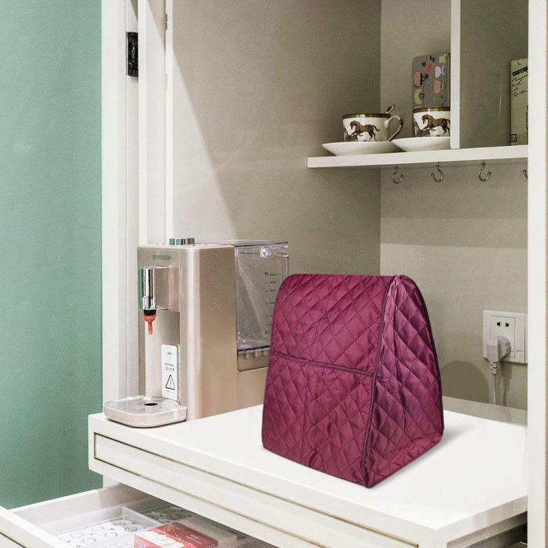 Stand Mixer Dust-proof Cover with Organizer Bag for KitchenAid Mixer to Keep Clean and Safe(Red) Red/4.5-6 Quart