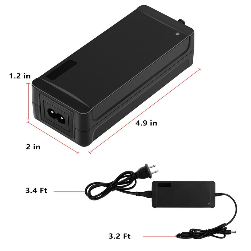 SUPERNIGHT 12V 5A Power Supply AC Adapter for 5050 3528 RGB LED Strip Light Low Voltage Device