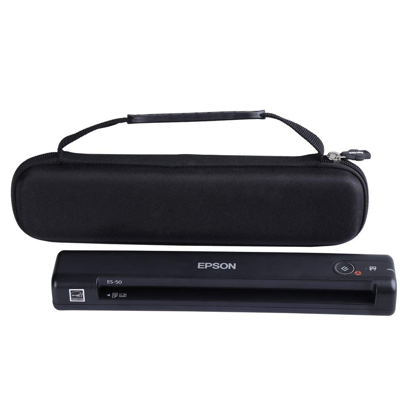 Aproca Hard Carry Travel Case Fit Epson Workforce ES-50 / ES-55R / ES-60W / ES-65WR / DS-30 / DS-70 / DS-80W Document Scanner