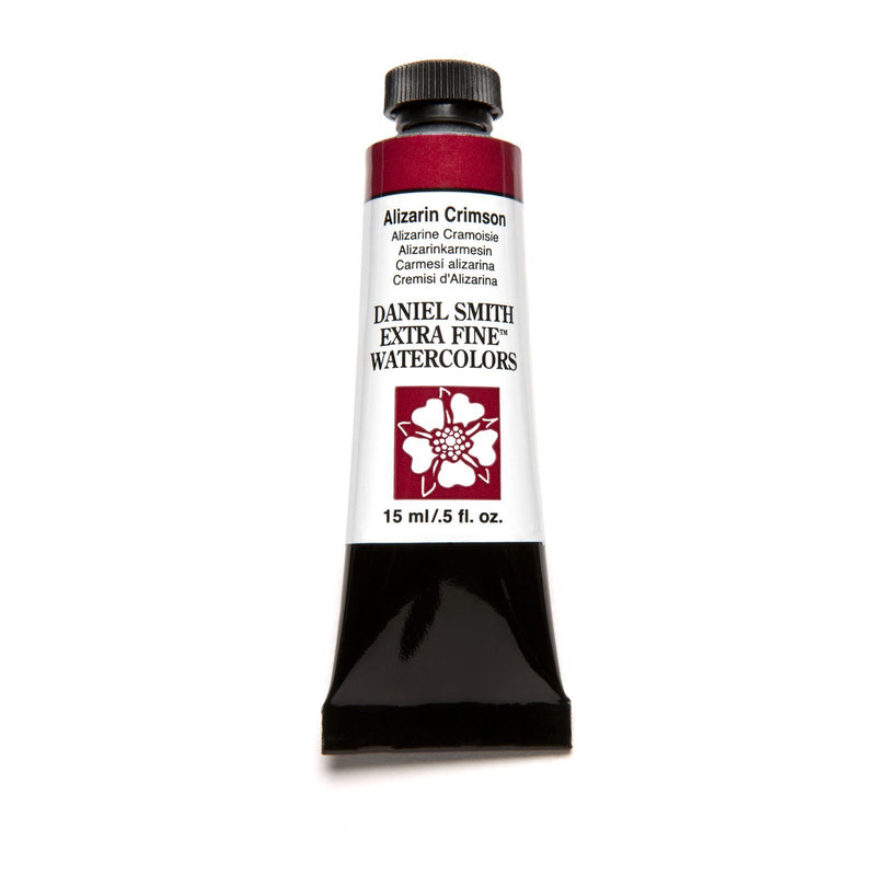 DANIEL SMITH Extra Fine Watercolor 15ml Paint Tube, Alizarin Crimson