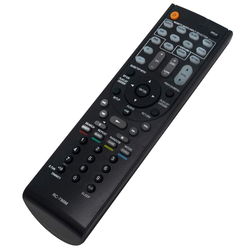 RC-799M Replace Remote Control Applicable for Onkyo AV Audio Video Receiver TX-SR313 HT-R391 HT-RC330 HT-S3500 HT-RC430 HT-R548 HTR391 HTRC330 HTS3500 HTR548 HTRC430
