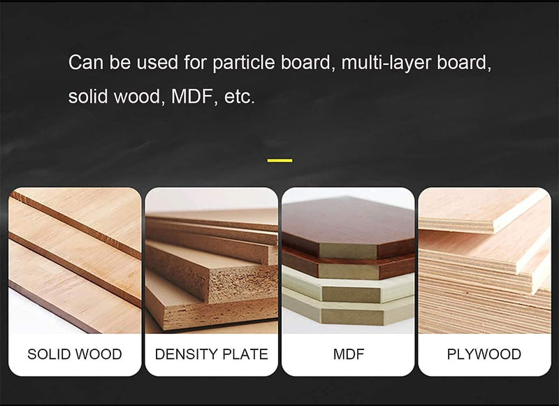 APLUS 2-piece Groove and Tongue Tongue and Groove Set Router Bit Set Router Bit Set Woodworking Disc Groove Cutter Wood Cutter Tool for Engraving Machine Trimming Machine (Ø = 8mm) Ø = 8mm