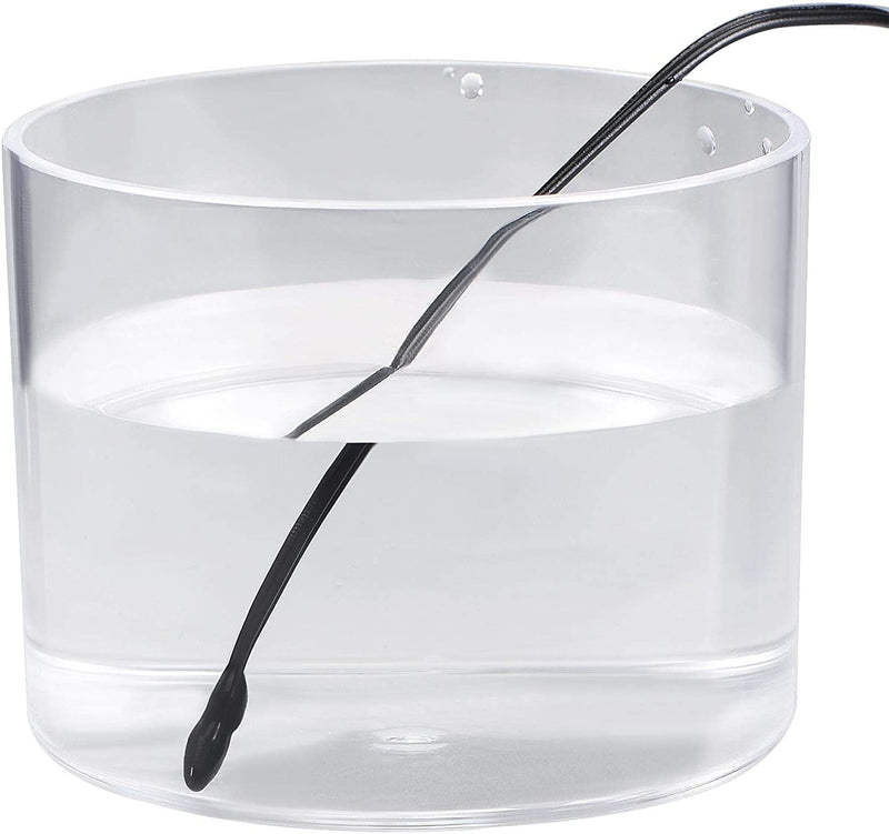 Hsthe Sea 5Pcs 10K Temperature Sensor Probe, Waterproof Temperature Sensor Probe 3950 NTC Temperature Sensor Probe, Digital Temperature Transmitter Extension Cable Rubber Head