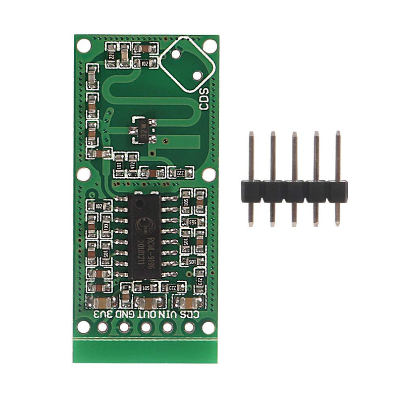 Aitrip 8pcs Microwave Radar Sensor RCWL-0516 Switch Module Human Board Induction Board Detector 5-7M Detection Distance 4-28V Compatible with Arduino Raspberry PI,Human Rat Cat Detector 8Pack RCWL-0516