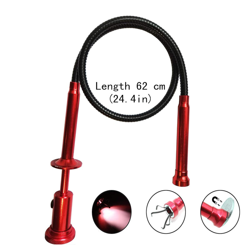 Telescopic Inspection Mirror with LED Light, Claw-Type Flexible Pick-up with LED Light, Telescopic Pick-up with LED Light, Nail Pliers, Family Essential Tool Set (Model-002) Model-002