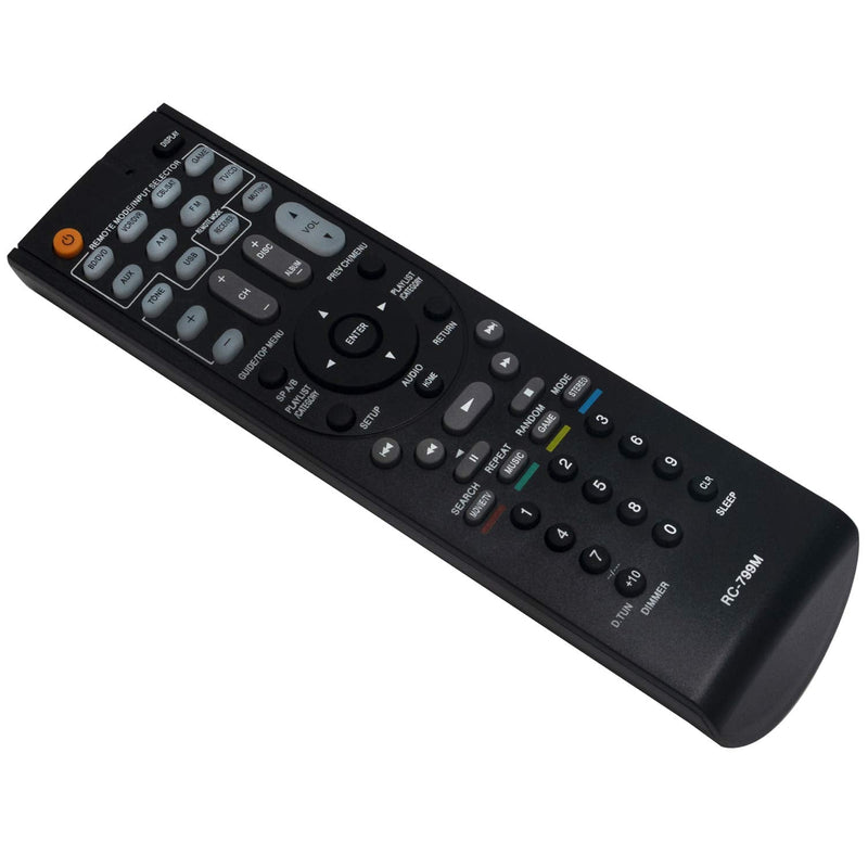 RC-799M Replacement Remote Control fit for Onkyo AV Receiver HT-R558 HT-R391 HT-R558B HT-S5500 TX-SR309 HT-R591 HT-RC330 HT-RC430 HT-S3500 HT-S5400 HT-R590 TX-SR313