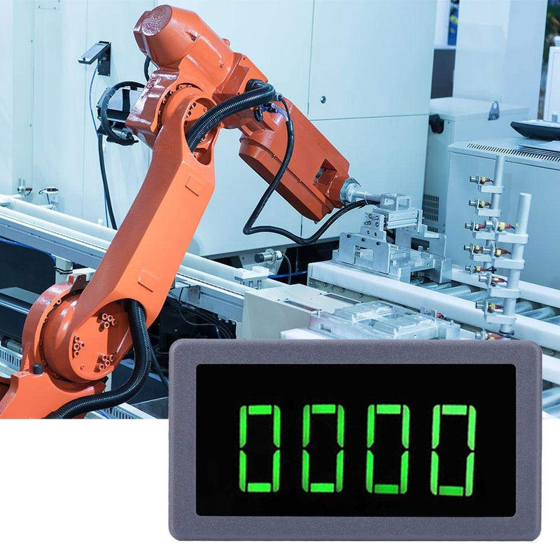 Green LED engine tachometer speed meter + NPN Hall proximity switch sensor (12.00 * 10.00 * 3.00) 12.00 * 10.00 * 3.00