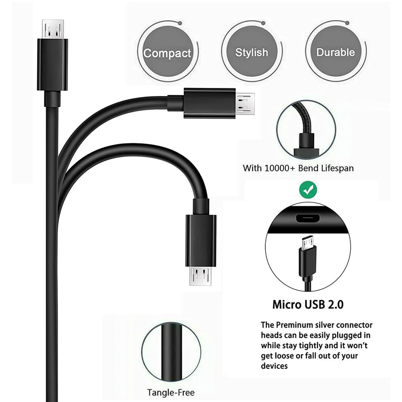 Replacement Charging Sync Cable Compatible with Barnes & Noble Nook GlowLight 3, Nook Tablet 7,Nook Glowlight Plus, Nook 10 in BNTV650, Barnes Noble Nook Color (6.6FT)