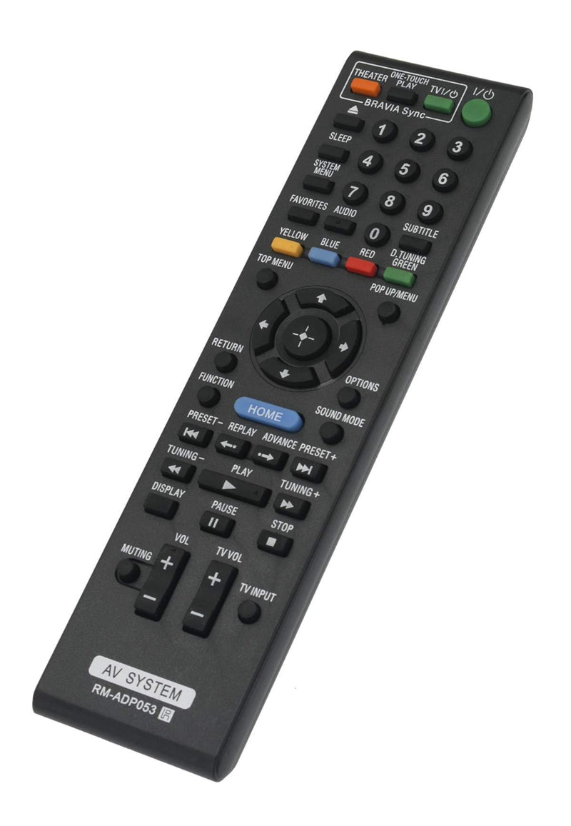 New RM-ADP053 Replace Remote fit for Sony BDV-E870 BDV-E570 BDV-E470 BDV-E370 BDV-T57 BDV-T37 BDVE870 BDVE570 BDVE470 BDVE370 BDVT57 BDVT37 DVD Home Theater Audio Blu Ray Disc Player