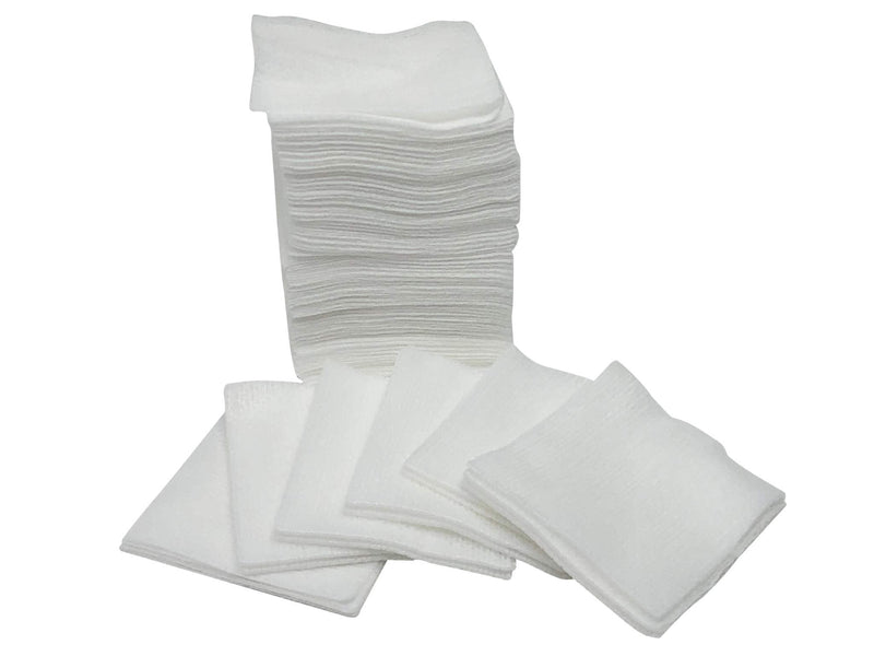 1000 PCS (2" X 2") Premium 4-ply Non-Woven, Non-Sterile Sponge Gauze Pad-- Dental, Salon, All Purpose Gauze Sponges Pads -(5 Packs x 200 Counts) --White
