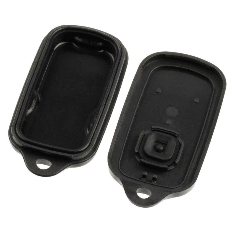 Key Fob Keyless Entry Remote Shell Case & Pad fits Toyota 1999-2001 Camry / 2003-2008 Corolla / 1998-2003 Sienna / 1999-2003 Solara t-14t-2b-case