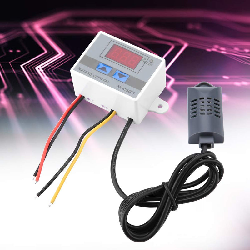 High Accuracy XH W3005 Humidity, Xh W3005 Humidistat 230V Sensor Digital Hygrometer Switch Controller 0~99% RH(12V) 12V