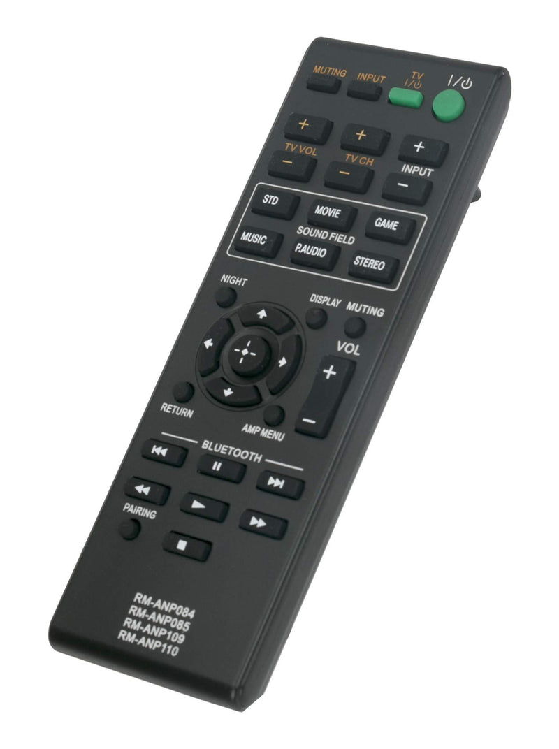 New RM-ANP109 Replaced Remote fit for Sony Audio Vidio System HT-CT260 SA-CT260 HT-CT260C HT-CT260H HT-CT260HP SA-CT260H SA-WCT260H RM-ANP084 HT-CT260 HT-CT260W Home Theater Sound RM-ANP084