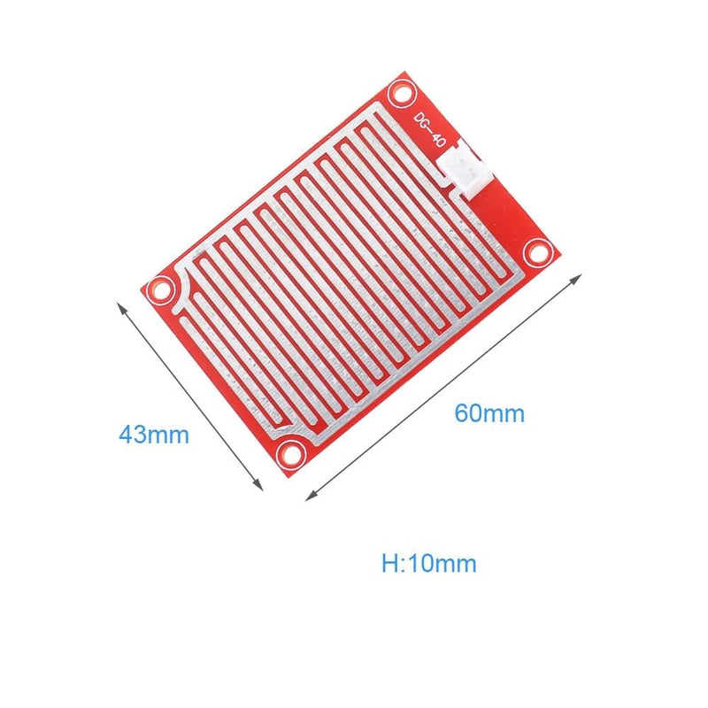 DC 5V~24V Leaf Wetness Rain Sensor Module, Rain Sensor Raindrop Module