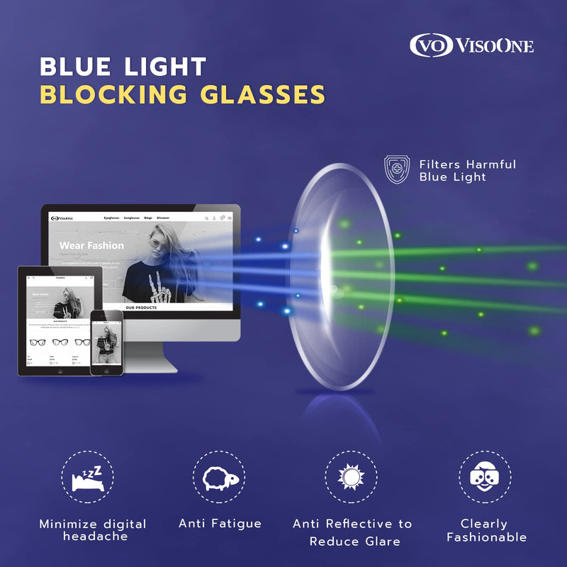 Square Blue Light Blocking Glasses Wrap Lightweight Oversized Game Read Computer Multi Colors Frame Women Men Alba Clear