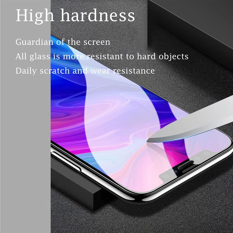 AQGG Case for Umidigi G3 Max with Tempered Glass Screen Protector, [with 360 Degree Rotation Finger Ring Kickstand] Slim Soft Anti-Scratch TPU Phone Cover for Umidigi G3 Max